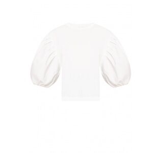 See By Chloe White Puff Sleeve Blouse